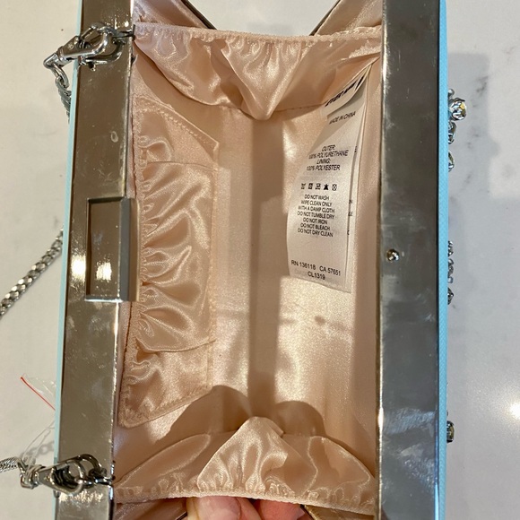 Evernew Jeweled Clutch with Strap - Picture 3 of 3